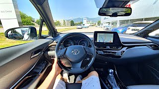 New Toyota CHR Hybrid 2022 Test Drive POV  4K [upl. by Suzie]