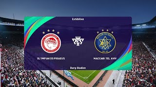 Maccabi Tel Aviv VS Olympiakos Piraeus Live Match  UEFA Europa Conference League Live Match [upl. by Annig]