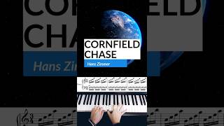 Cornfield chase  Hans Zimmer  Piano Tutorial piano pianomusic pianotechnique [upl. by Arri]