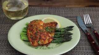 Parmesan Crusted Tilapia Fillets  Fish Recipe  Allrecipescom [upl. by Affrica]