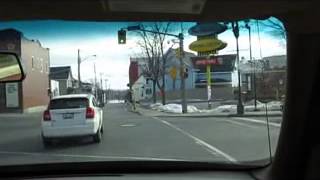 Dash Cam in Cornwall Ontario Canada [upl. by Urion]