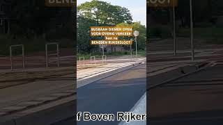 Busbaan Diemen open voor verkeer BENEDEN RIJKERSLOOT [upl. by Elagiba]