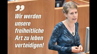 Verena Schäffer I Sicherheitspaket der Landesregierung [upl. by Saiff]