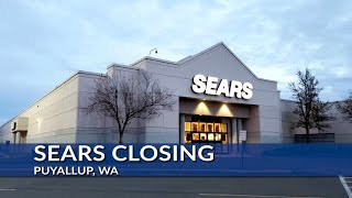 Sears Store Closing  Puyallup WA [upl. by Kraska]