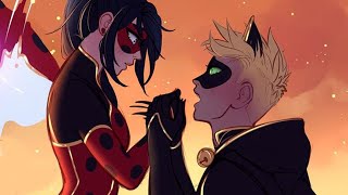 The Ladynoir Texts P4  Miraculous Ladybug Comic Dub [upl. by Dorman]