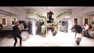 Insane Lebanese wedding entrance with CRAZY Lebanese zaffedabke Entertainment Australia [upl. by Llenwahs]