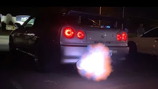 700WHP R34 2 STEP ⚡️ 🔥 [upl. by Simsar]