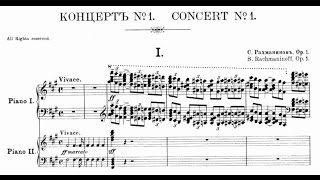 Rachmaninoff Piano Concerto 1 No 1 in fsharp minor Op 1 Shelley [upl. by Koziarz750]