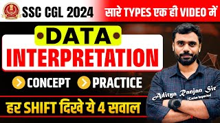 🔴COMPLETE DATA INTERPRETATION  Concept Practice  FOR SSC CGL 2024 BY Aditya Ranjan Sir ssc [upl. by Birkle464]