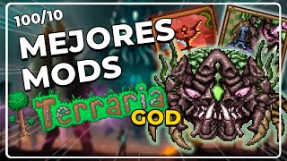 Los MEJORES MODS para el TERRARIA GOD [upl. by Mas567]