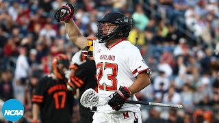 Maryland vs Princeton 2022 NCAA mens lacrosse semifinal highlights [upl. by Yeltihw]