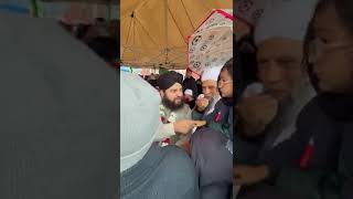 Beautiful New Video  Hafiz Ahmed Raza Qadri ki ik cute fans sy Mohabat [upl. by Lesley]