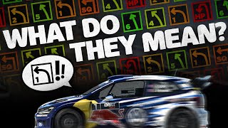 How To Understand Your CoDriver in Rally Games Pacenotes Guide [upl. by Akiner458]