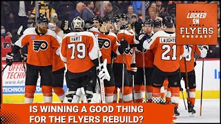 Is winning good for the Philadelphia Flyers right now Plus the latest on the NHL Draft amp Salary Cap [upl. by Ayalahs]