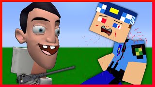 SKİBİDİ TUVALET KEREM KOMİSERE SALDIRDI😱  Minecraft [upl. by Ahsinit97]