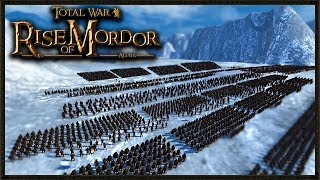 Elves And Dwarves Unite LOTR Custom Map  Total War Rise Of Mordor Gameplay [upl. by Carrie]