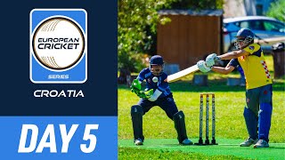 🔴 ECS Croatia 2024  Day 5  13 Sep 2024  T10 Live Cricket  European Cricket [upl. by Ardnael]