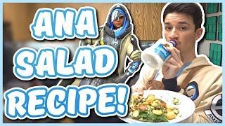 Overwatch  ANA SALAD RECIPE Chef You Wack [upl. by Finkelstein114]