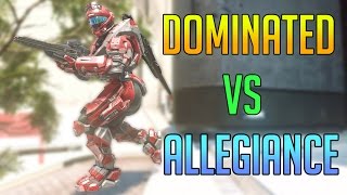 Halo 5 Warzone Warlords  Dominated vs Allegiance Featuring Huke PreDevoNatoR and TriPPPeY [upl. by Cherish673]