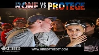 KOTD  Rap Battle  Rone vs Protege  WD3 [upl. by Nemaj]