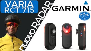 Garmin Varia RCT715  radar retrovisore con videocamera e luce [upl. by Schweitzer103]