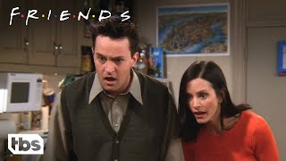 Flashback Of The Friends Finding Out About Chandler And Monica Clip  Friends  TBS [upl. by Trauts]