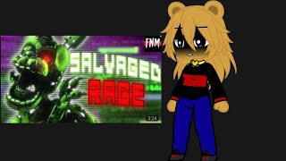 FNAF Reacts To Salvaged Rage EnVious [upl. by Ynos]