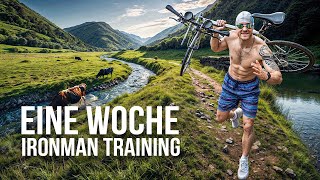 Meine komplette Woche Ironman Training [upl. by Egroej]