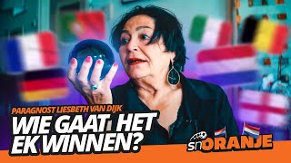 Waarzegster Liesbeth van Dijk voorspelt ‘Dit land gaat het EK winnen’ [upl. by Oswin]