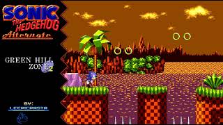 LeEpicPasta  Alternate Green Hill Zone Act 2 Sonic 1 [upl. by Kamin]