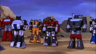 Autobots First Transform and Rollout The Transformers 1984 [upl. by Egiaf]