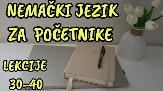 Nemacki za pocetnike ● LEKCIJE 3040 [upl. by Macegan]