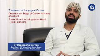 Laryngeal Cancer  All you need to know  Dr Deepanshu Gurnani [upl. by Kiki915]