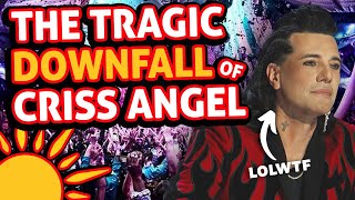 Criss Angel SUCKS Failed Shows ZERO TV Ratings and Now ARSON Ooof [upl. by Sadiras]