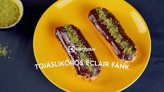 Tojáslikőrös eclair fánk I Electrolux Egy falat inspiráció [upl. by Hueston]