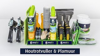 De kwaliteit van Eazyfix® Houtrotvuller en Plamuur [upl. by Prestige858]