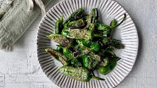 Recipe How to cook Padrón Peppers 🫑 [upl. by Obola955]