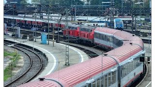 Zugsichtungen  Lindau Hbf  20131004  Teil 1 HD [upl. by Fitalludba]