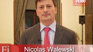 Nicolas Walewski “Inditex o Ferrovial son acciones ”en Estrategias Tv 271015 [upl. by Nnairet]