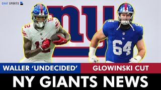 🚨 Darren Waller RETIRING  Giants CUT Mark Glowinski  New York Giants News [upl. by Smukler]