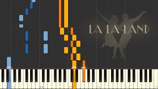 LA LA LAND  Mia and Sebs ThemeEpilogue \\ Synthesia Piano Tutorial [upl. by Aralomo]