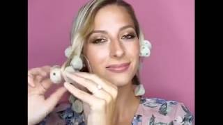 Spoolies Hair Curlers  GlowintheDark How to Use [upl. by Roehm]