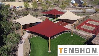 5 Tips for an Easy Shade Sail Install  Tenshon [upl. by Conner]