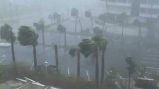 Hurricane Frances Video  Vero Beach Island and Ft Pierce Beach Florida [upl. by Lukas]