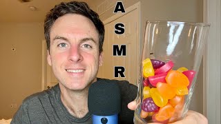 ASMR Eating Chewy Gummy Candy [upl. by Ardith492]