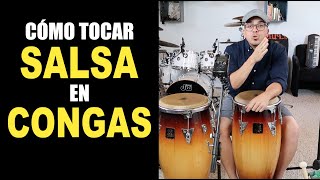 TUTORIAL 3 como tocar CUMBIA en las CONGAS TUMBADORAShow to play [upl. by Iaras]