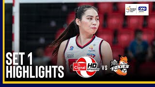 CIGNAL vs FARM FRESH  SET 1 GAME HIGHLIGHTS  2024 PVL REINFORCED CONFERENCE  AUGUST 10 2024 [upl. by Nawyt]