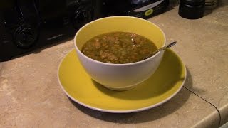 Pressure Cooker Sausage and Lentil Soup [upl. by Yllak]