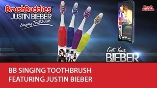 BrushBuddies Singing Toothbrush featuring Justin Bieber [upl. by Bourne875]