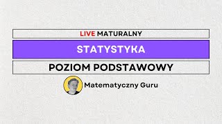 MATURA 2025  POZIOM PODSTAWOWY  STATYSTYKA [upl. by Michi341]